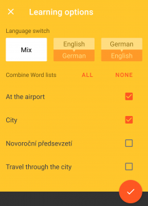 vocabulary miner screenshot