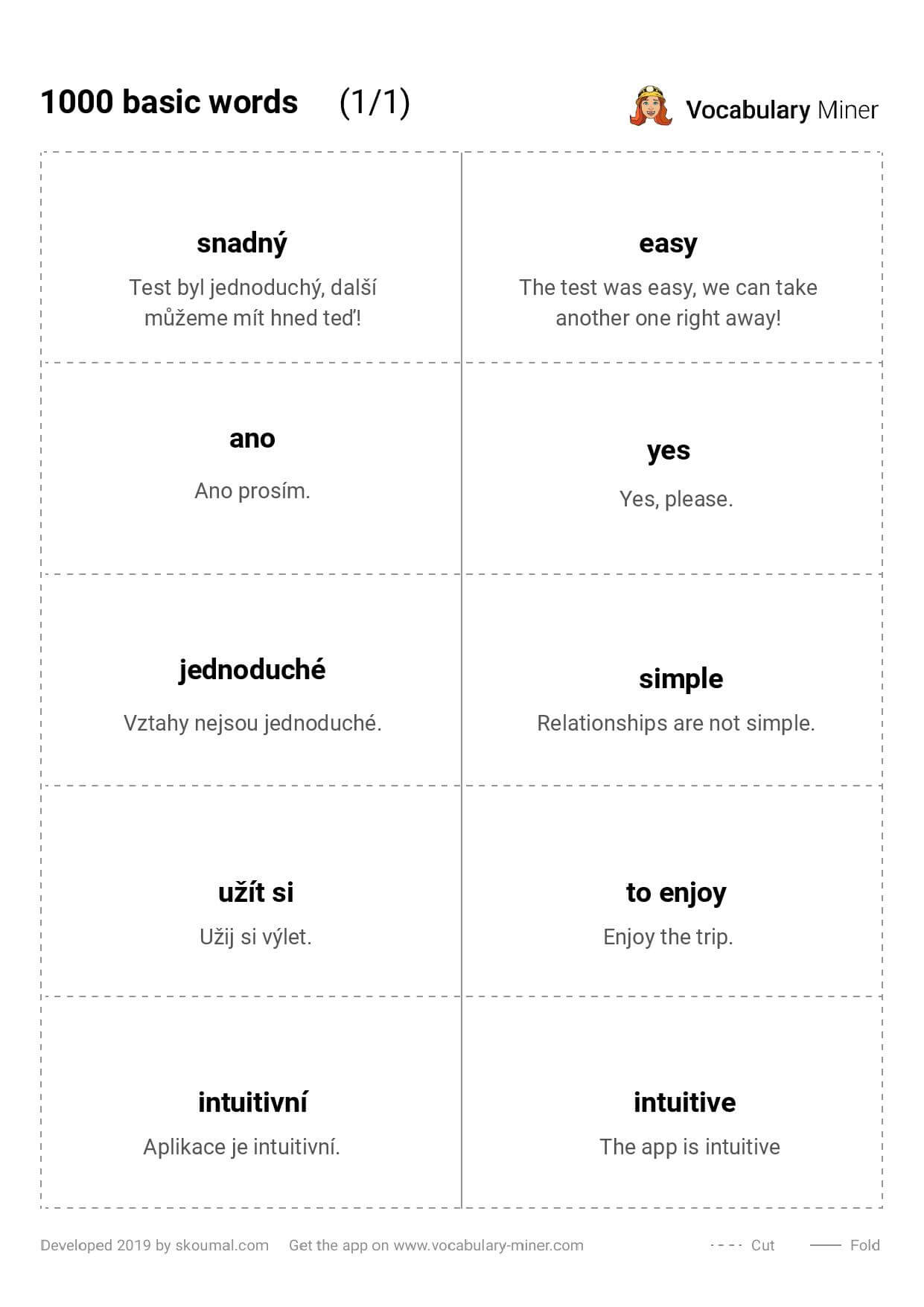 Printable Flashcard maker: Make Flashcards fast & free