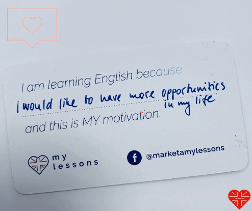 učení angličtiny a motivace od mylessons